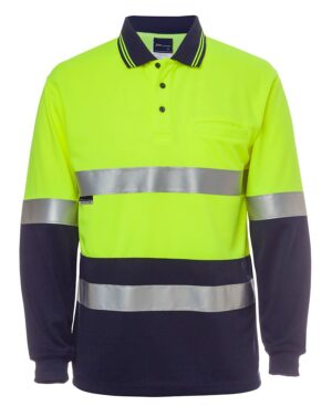 JB's HV L/S (D+N) COTTON BACK POLO