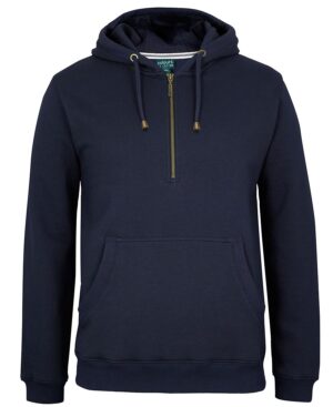 BRASS 1/2 ZIP HOODIE